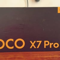جهاز للبيع POCO X7 Pro الذاكره 512 العشوائي 16 الجهاز نضيف بعده جديد ع...