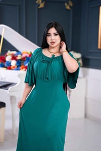 فستان نسائي • فانيل زبدة تركي • فري سايز ٩٠ك