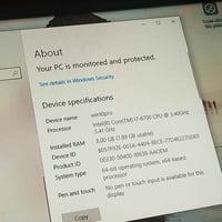 تجميعه للبيع كور اي 7 جيل 6   رامات 8  اس اس دي 256  اج اج دي 500   وم...