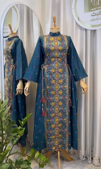 فستان تطريز • شغل يدوي • مقاسات ٣٨-٤٨
