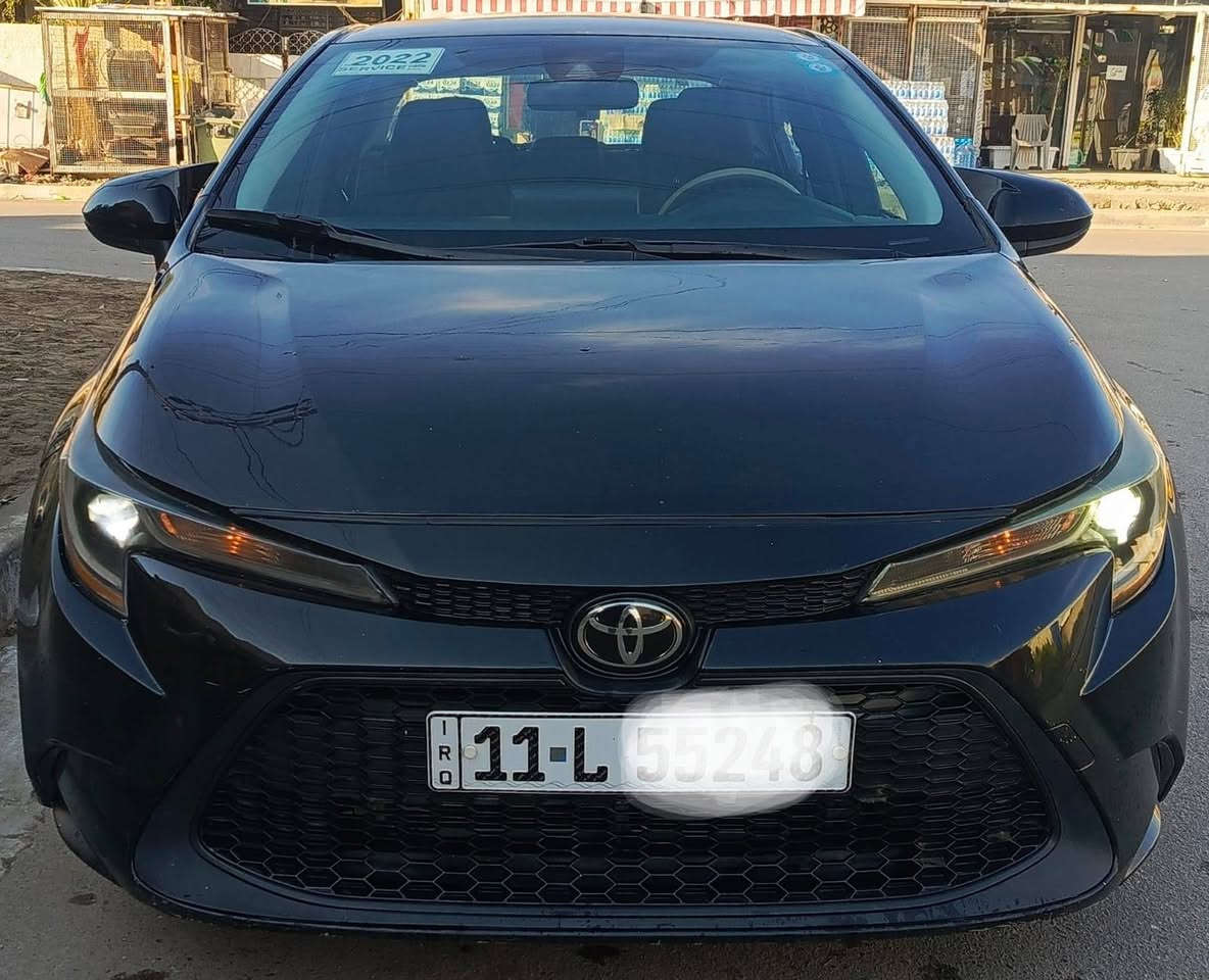 سلام عليكم من رخصت الادمن  كورلا وارد امريكي موديل ٢٠٢٢ حادث . بنيد. سياره جاهزه كامله من كلشي مواصفات LE اسود شذره
رقم بغداد الدولي وباسمي مكينه ١٨٠٠ مكينه مكفوله كير مكفول حجر بيئه موجود تراي زيرو تايرات باتري جديد تبريد تدفئه جاهزه ساكن بغداد السعر ١٣٧ للاتصال *********** تحياتي الكم.
