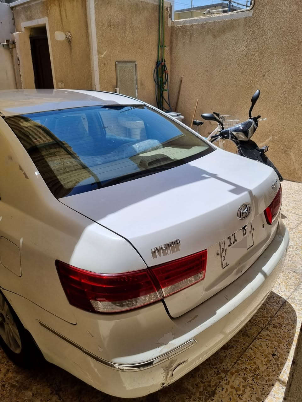 سوناتا 2010  خليجي
محرك 2400  دوش

محرك وكير و صدر  تبريد جاهزه  تحكم استيرن شاشه اشاير مري كامره لايت زنون تخم تاير 

بسمي رقم بغداد  إنكليزي

هزه جديده لون أبيض  صدفي بيها ٣ قطع صبغ ابيعلك صبغ احزام

السعر  98 ورقه وبيهة مجال

***********

مكانها بغداد
