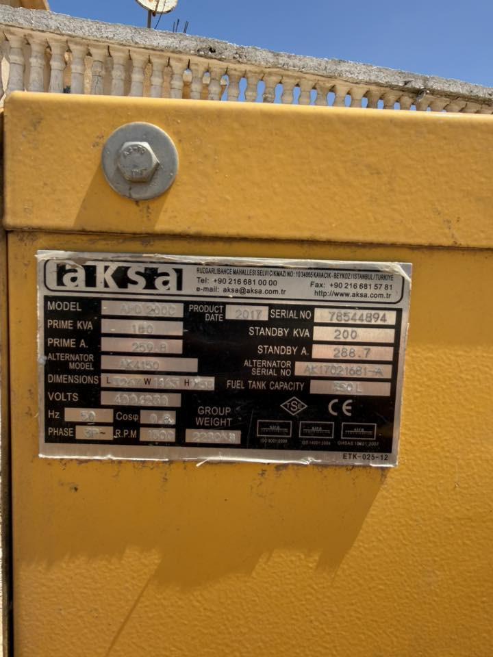 Groupe 200kva
500 ساعة 0699961537


**إذا كنت صاحب هذا الإعلان وتريد حذفه لأي سبب، رجاءا أرسل رسالة إلى الدعم الفني**