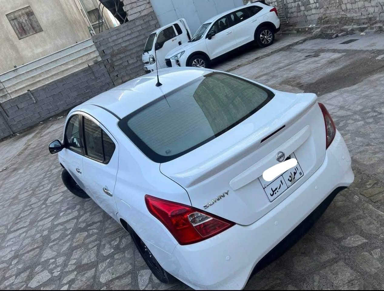 للبيع نيسان صني
مديل 2022
ماشيه 82
كفاله لا صبغ ولا بارد بشرط
فقط شخط بلقماره ما مبين 
سنويه لل27 بسم شركه تريد وكاله او تحويل  
السعر 109 
مكاني النجف الاشرف
للستفسار ***********
