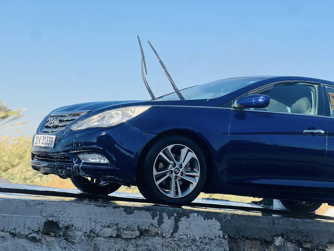 سوناته 13 محرك مفتوح لاتنقيص ولاتبخير  ***********السعر 98وبيه مجال
