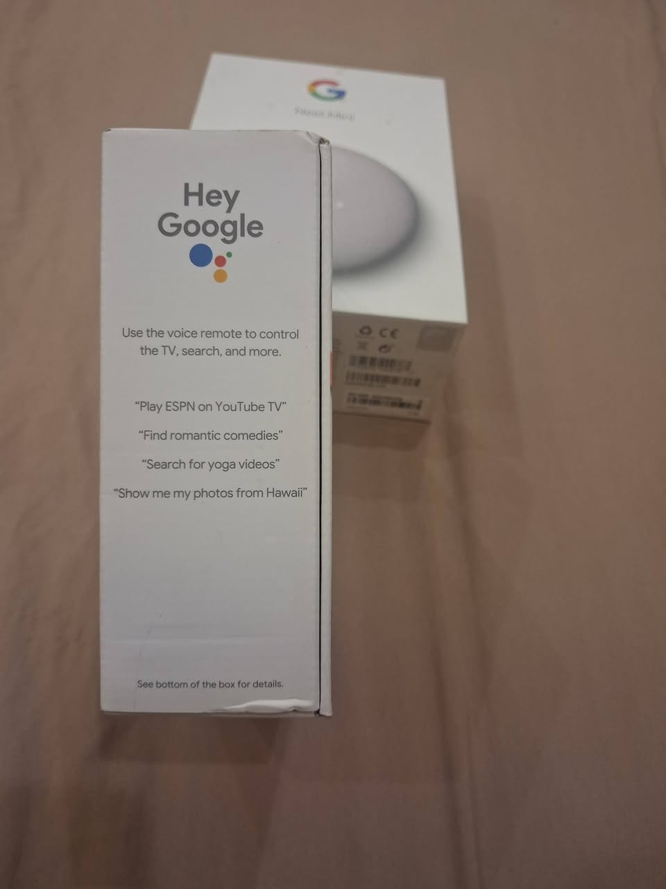 كروم  كاست للبيع (Chromecast ) بسعر ٥٠ الف
كوكول هوم للبيع (Google home-Nest Mini) بسعر ٧٠ الف


**إذا كنت صاحب هذا الإعلان وتريد حذفه لأي سبب، رجاءا أرسل رسالة إلى الدعم الفني**