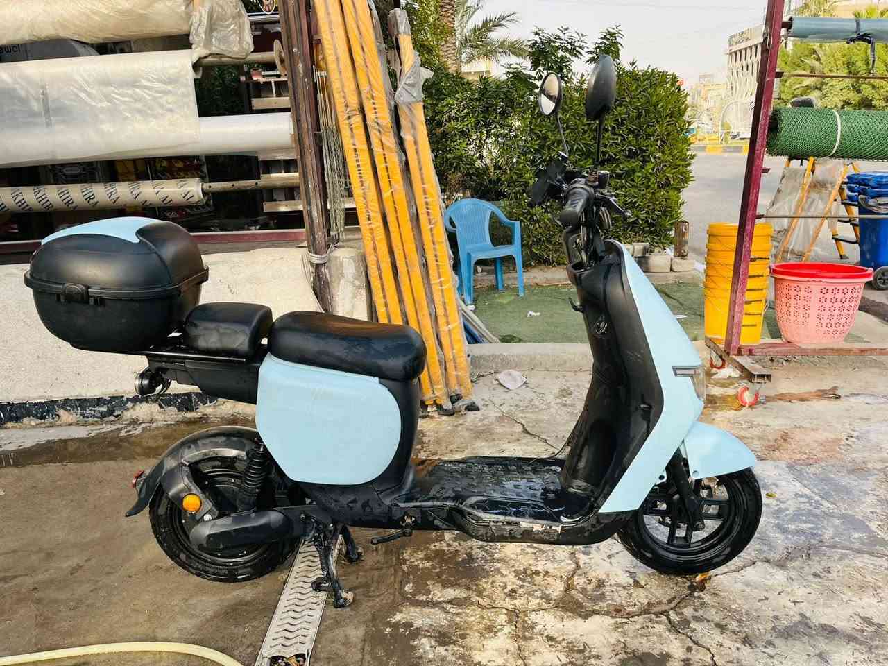 دراجه شحن للبيع

ملف 1200 واط 

5 بطاريات 

مكاني بغداد جميلة 

الدراجه نظيفه جدا فقط بيها كسر بسيط بالدوسه

***********
