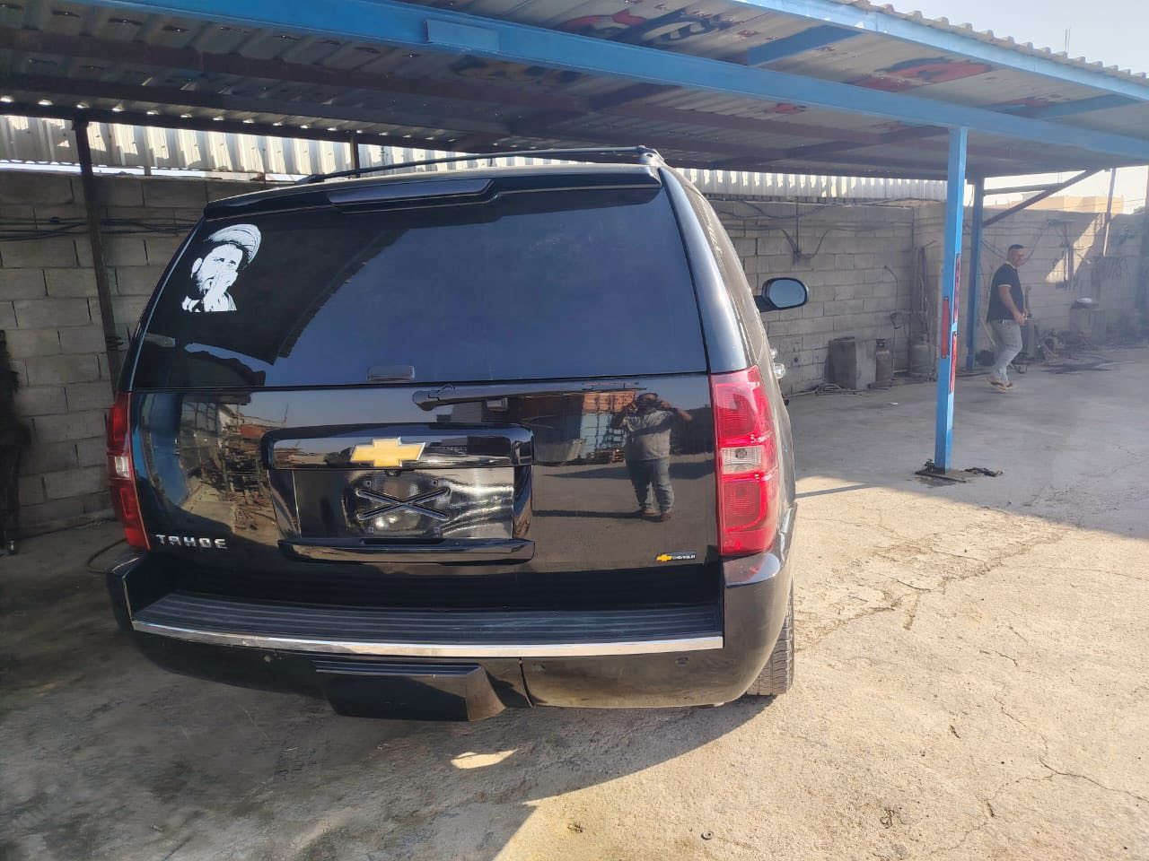 تاهو 2010 كصه قمارة والباقي كفاله فقط فول مواصفات ادوات ادوات متوم طبق الاصل دخول جديد كفاله كير محرك حداديه تايرات تبريد تدفئه جاهزه للاخير مكان السيارة ميسان علي الغربي ***********
