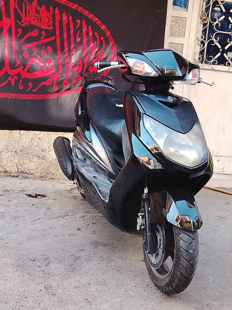 سلا عليكم دراجه سكنس فحل ياباني ستان حساس قبق نفخ نوزل خطين مال رمبه صار ٤ اشهر من نزلتهه ماشيه ٢٠ الف بعدهه بملحهه وبحاله الوكاله جديده شرط المحرك مامفتوح السعر ٨٥٠ بيهه مجال حك الجيه مكاني بغداد قرب قرب مستشفى ابن البيطار*********** علما جيب فيتر وافحص

