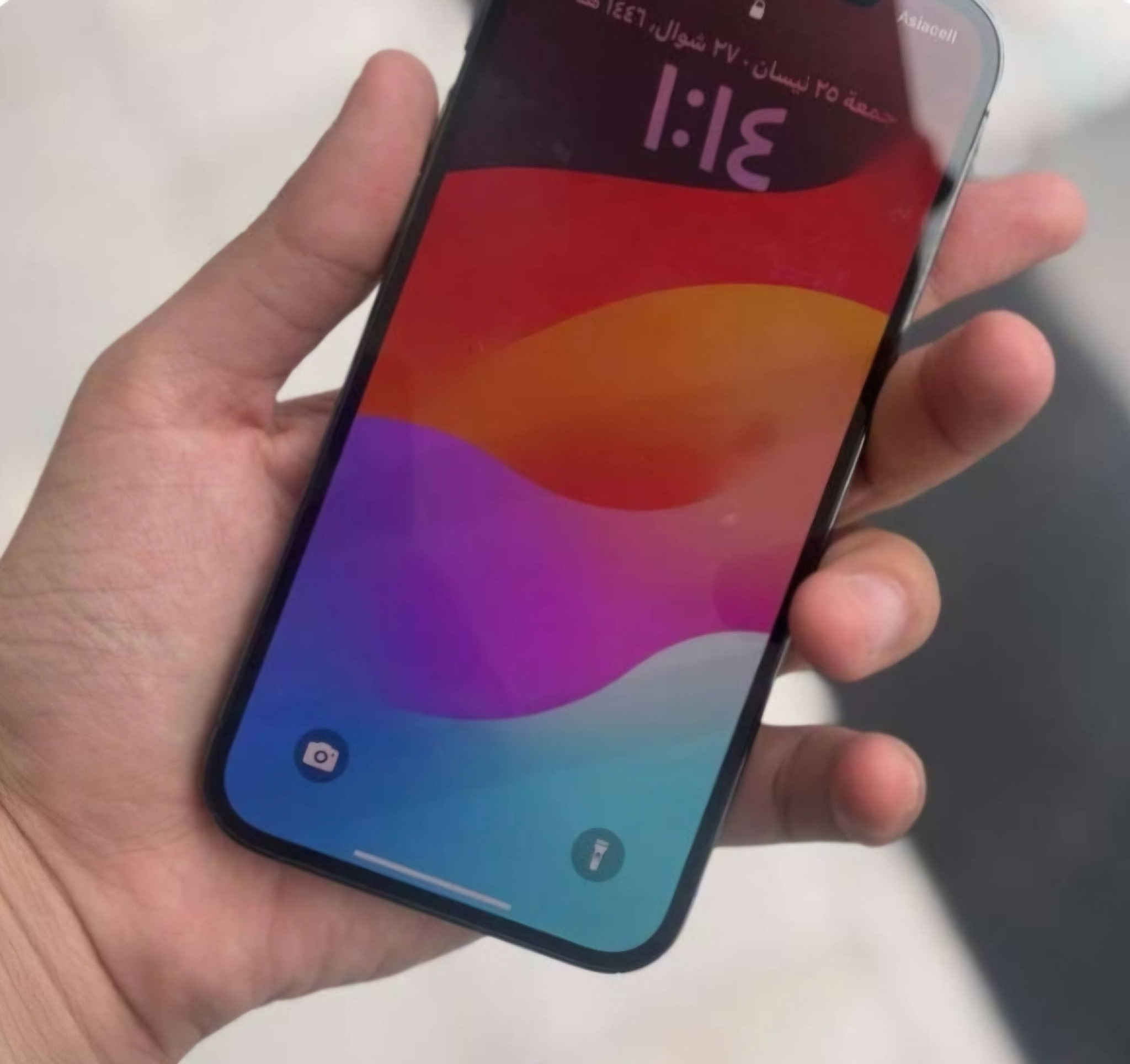 السلام عليكم 
Iphone 12 pro max للبيع 
ذاكره 128GB
الجهاز نظيف ومابي شي لا شخط ولا كسر ولاتبديل
السعر 450 الف
مكاني بغداد.


**إذا كنت صاحب هذا الإعلان وتريد حذفه لأي سبب، رجاءا أرسل رسالة إلى الدعم الفني**