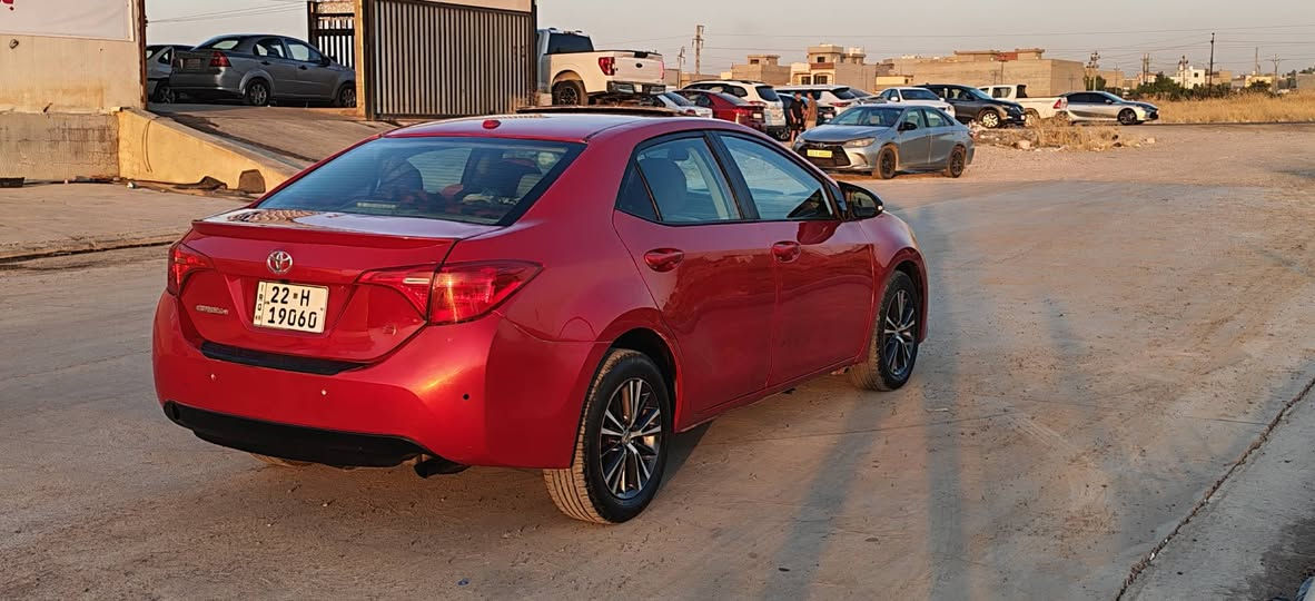 Corolla 2016 xse 
فول مواصفات امريكي
كير محرك شرط محرك ما مفتوح
رقم سنوية جديد الى ٢٠٣٠ تخم تايرات جديد  تبريد شغال  سيارة بيا صبغ عام بدون دواخل 
سعر ٨٨ و مجال
مكان سيارة قضاء بردةرش
***********
سیارەکە بۆیاغ عامە بی شاسی وەرگەراوە لەسەر تەنیشتیکا بێ ناو گرتن  رەقم و سەنەوی نویە تەبریدی بە شەرتە وەرەقەک غەرامەی لەسەرە لی کەم دەکریتوە
سعری 88 و مجال 
*********** أربيل, العراق
