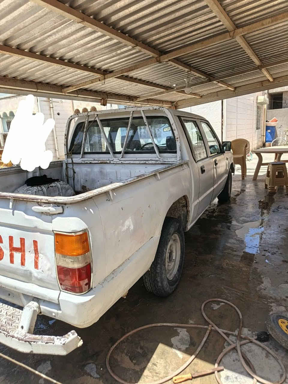 السلام عليكم
بيك ابم متسيبوشي موديل 94 

 حديدة كشر محرك كير 
طخم تايرات كلة جديدة و نضيف 
المكان العبيدي 

السعر خاص او اتصل على الرقم ***********
