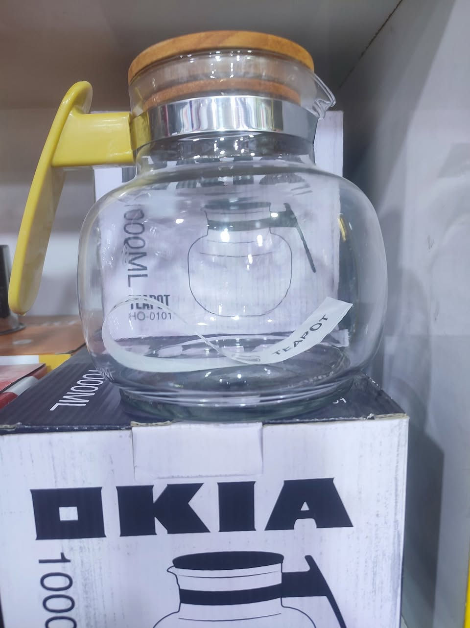 عرض خاص.
توفر من جديد قوري بايركس حراري.
السعر بس 2000.

بلاش البلاش.
العنوان الديوانيه الشارع المؤدي الي حي الامام الصادق مقابل دكتوره سحر للاسنان 
التوصيل داخل الديوانيه فقط 🚕🚕


**إذا كنت صاحب هذا الإعلان وتريد حذفه لأي سبب، رجاءا أرسل رسالة إلى الدعم الفني**