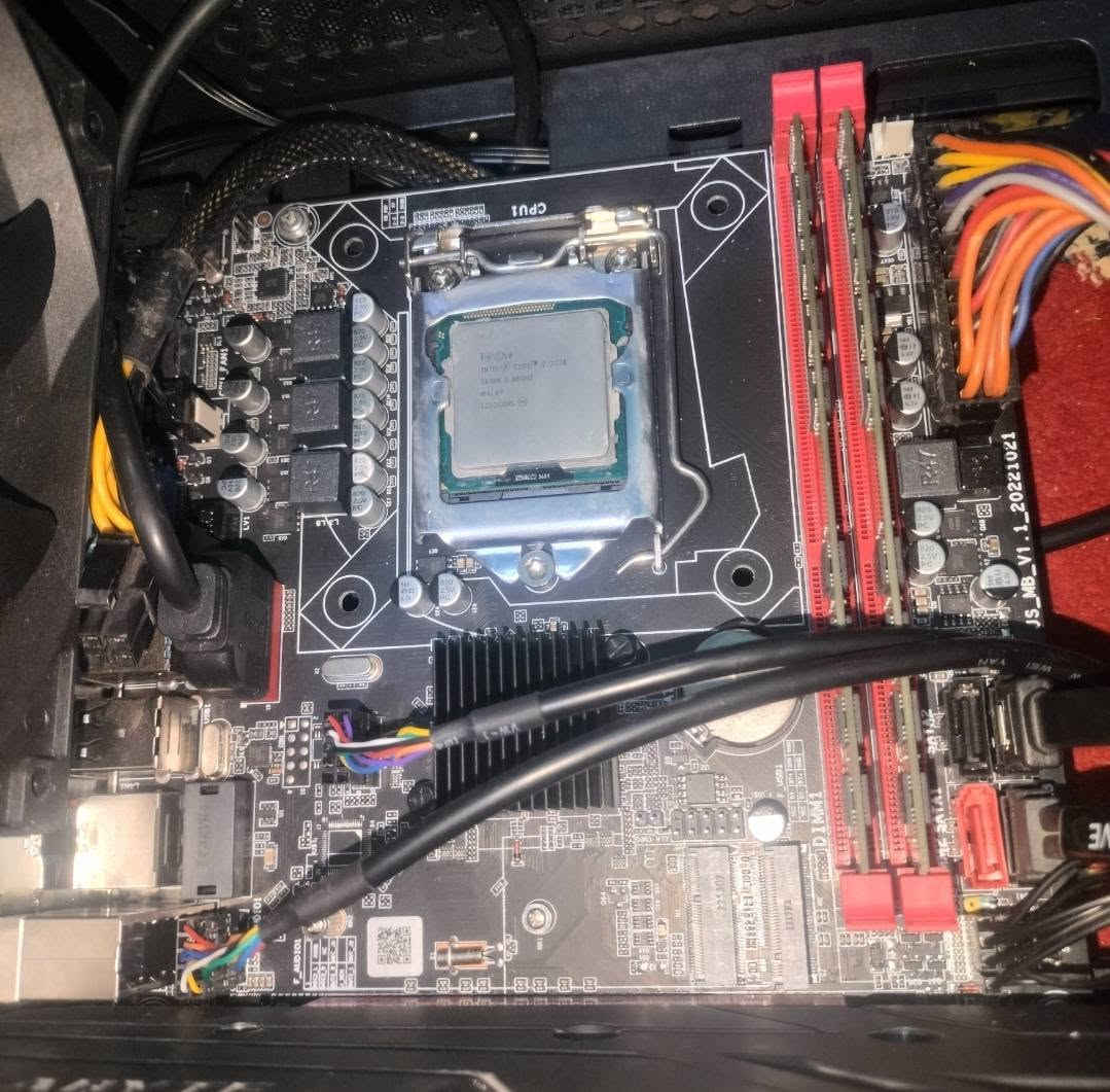 كومبو كامل للبيع ويا مبرد🫀
Core i7 3770
H61
Rma 16gb ddr3 
موجود توصيل
سعره 60 الف


**إذا كنت صاحب هذا الإعلان وتريد حذفه لأي سبب، رجاءا أرسل رسالة إلى الدعم الفني**