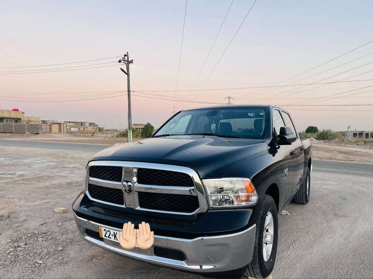 السلام عليكم
دوج رام كلاسك موديل 2023   6 سلندر 3.6 باب طويل بدي قصير المرغوب رقم اربيل باسمي ماشية 35 الف ميل قابل للزيادة بدون ايرباك بجم كبس حادثه جداً بسيط نص الباب الخلفي الايسر مصبوغ نفسه الباقي كفاله 
صور الحادث  ورقم الشاصي مرفق بالصور 
السياره تو ويل كير ماوس كاميرا خلفيه كشن السايق كهرباء كشنات مخمل تبريد خلفي 
السياره جديده كلش واحلى من الصور وجاهزة ما بيه اي نقص 
للأستفسار ‭0783 150 6453‬

