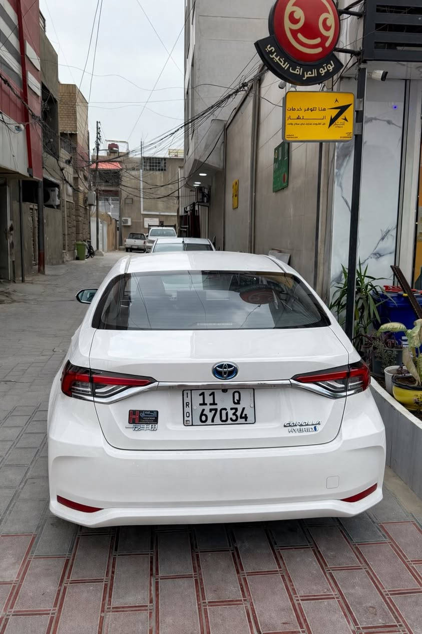 للبيع تويوتا كورلا هايبرد
 ماشيه 20.000 km

بعدها ؏ وضع الشركة الله يشهد من شغل للبيت فقط بانزين كل 20 اكثر افولها ماطلع بيها

رقم بغداد الجديد

موديل 2024

الشكل الخليجي 

مكفوله من الصبغ والضربه
                                                                                       
  تحويل مباشر 

سياره جديده بمعنى الكلمه

***********

مكان السياره بغداد الحرية 
السعر 23.000 مليون
