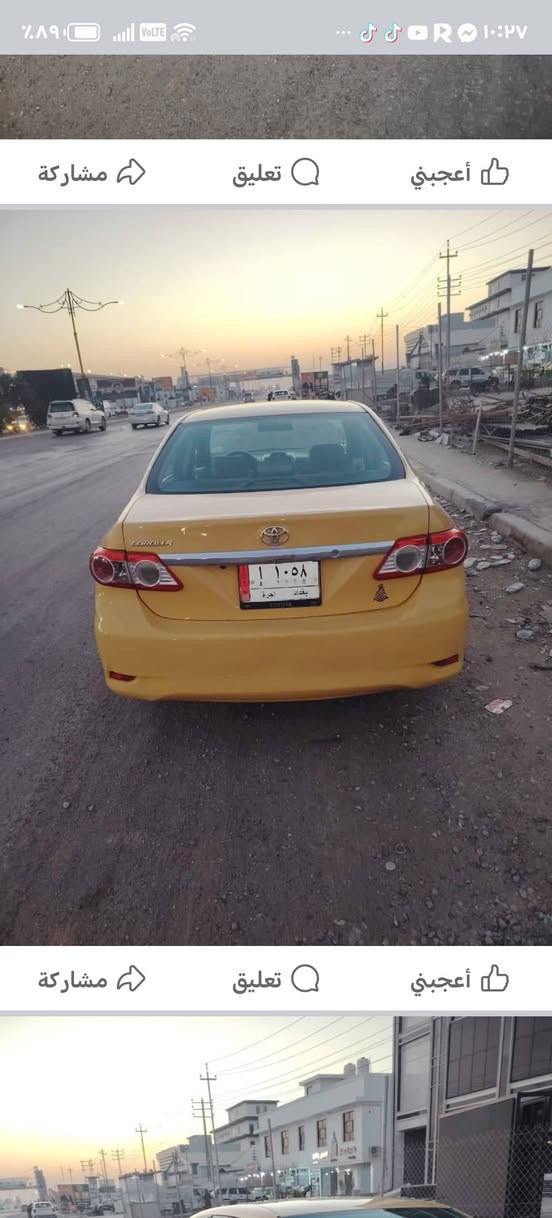 سلام عليكم كورلاة للبيع 2013 بدل بية جامرلق أمامي السعر 115 رقمة ألماني بسمي مكان حي المعلمين رقم الهاتف ***********
