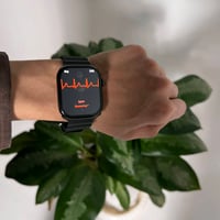 ساعة لمس ذكية تدعم ابل واندرويد يوجد السعر شامل اجور التوصيل