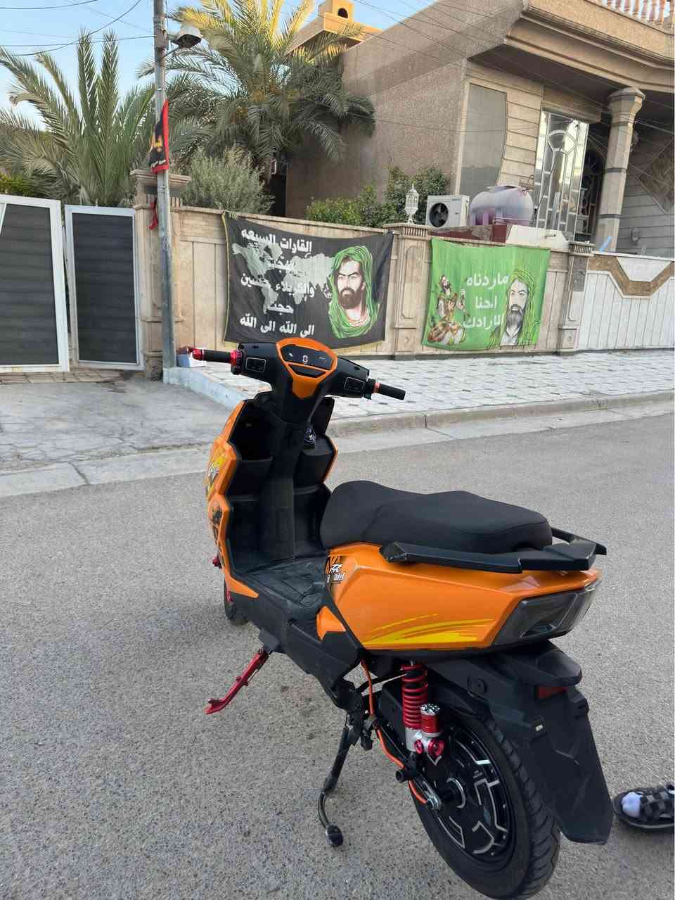 السلام عليكم دراجة شحن من محلات حسن وحسبن جديده فقط ملاحظات بل كفرات بطاريه نوع ليثيوم دراجة جديده عنواني بغداد الجديده للا استفسار *********** بغداد, العراق
