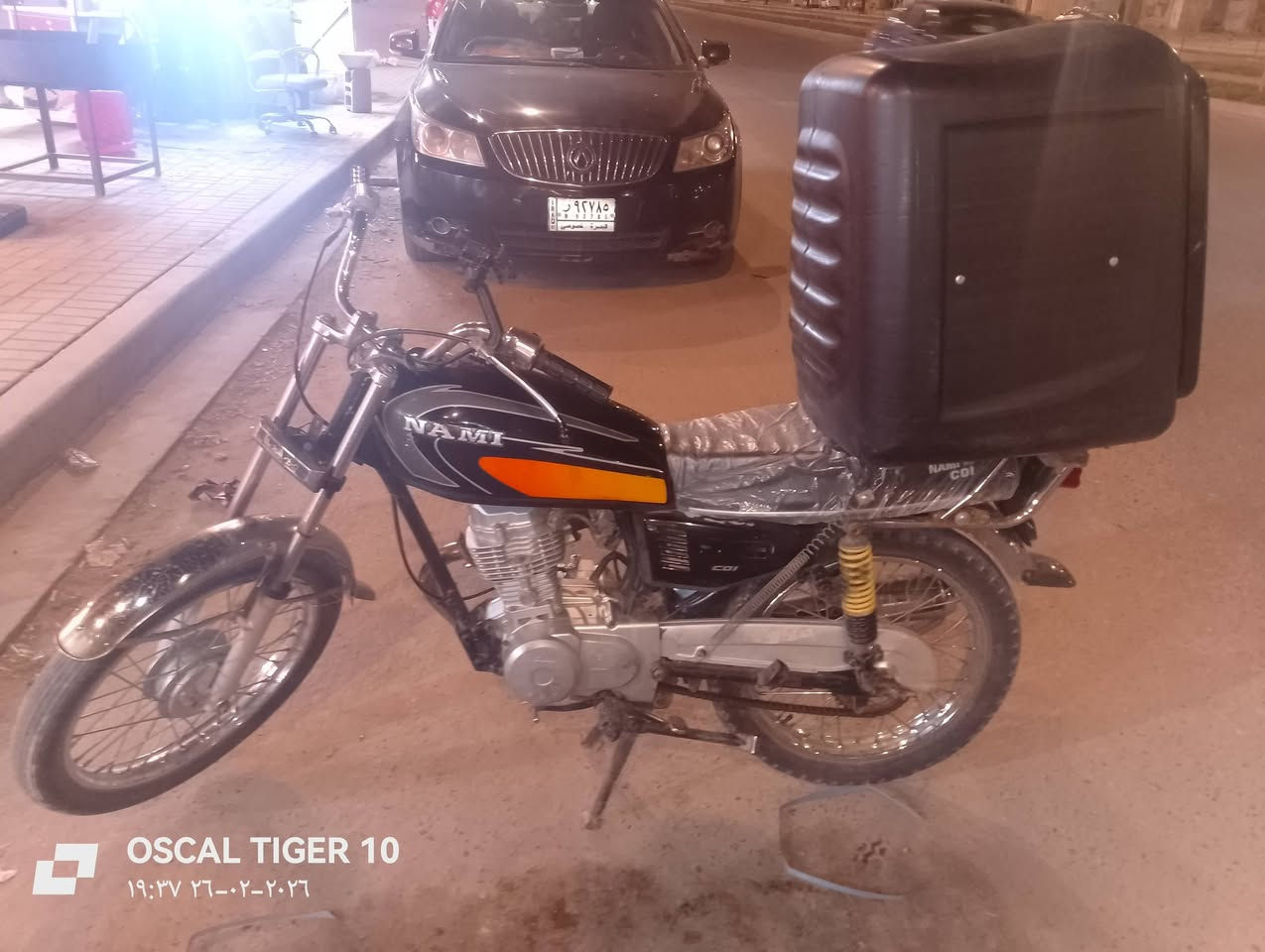 سلام عليكم : دراجه نامه شلامجه للبيع ادوات مكفوله من السرقه مجفته مره وحده وتجفيت كلش مضبوط تجي وتشوف بعينك دراجه ما متعوبه
العنوان :البصره المعقل 
رقم الهاتف : *********** 
السعر :450 وبيها مجال
