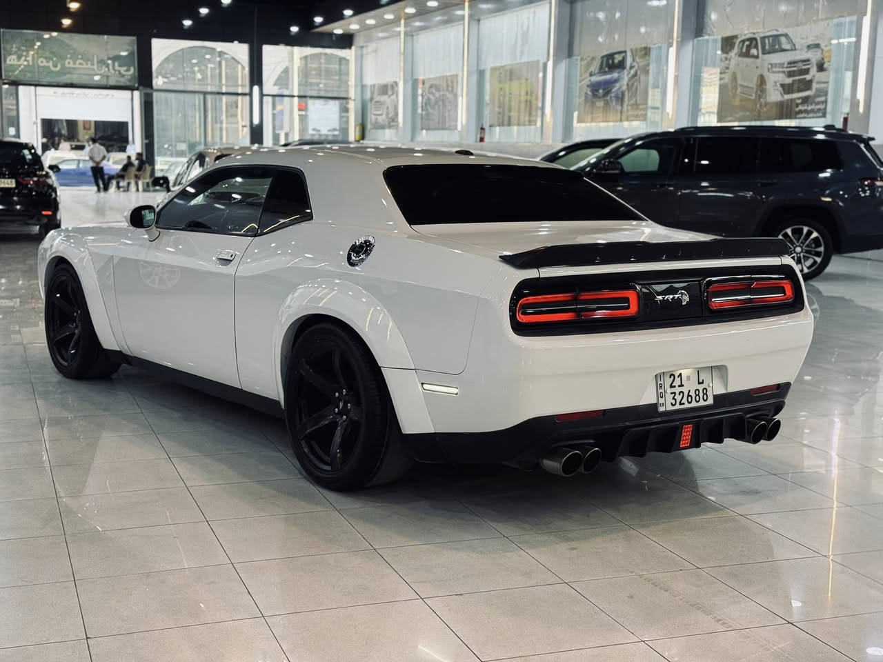DODGE CHALENGER 2021 RT
***********
سعر بلاش ١٨٣ مجال بصيط
موسفات RT
شاشة 
كاميرا
لايت ليد 
لايت موسفات TA
محرك V8 5700
سيارة بي برمجة شوتة صالينصا فرق
ضرر بونيت جاملخ بدون داخل بدون ارباك ١٠٠٪؜١٠٠
سعر بلاش ١٨٣ مجال بصيط
عينوان  اربيل معرض ابراهيم ناميق شيخاني
