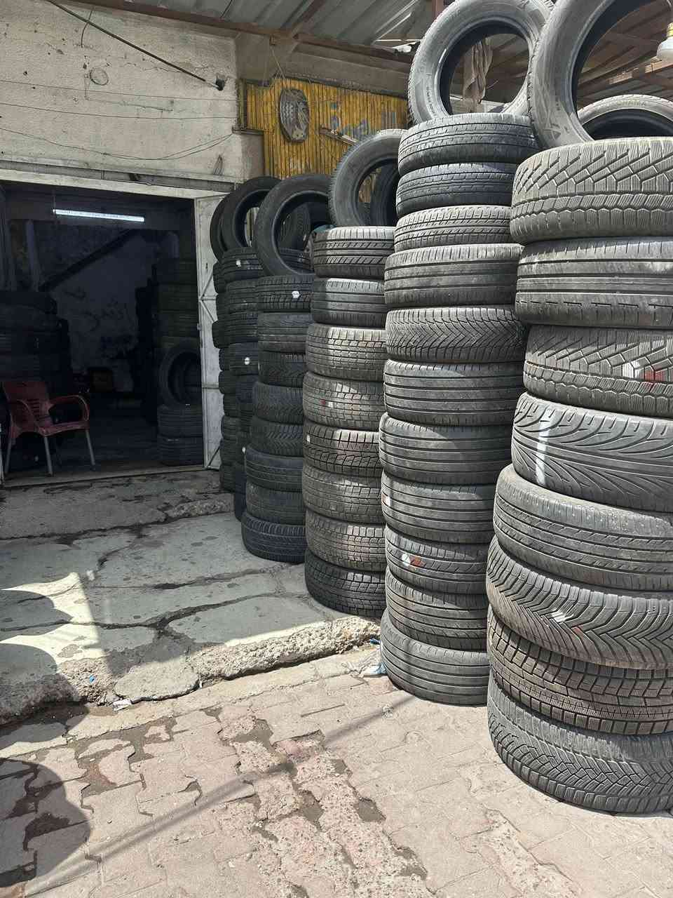 سلام عليكم اتم وصل تايرت بله جميع القياسات مكني البصره شارع تجاري ***********
