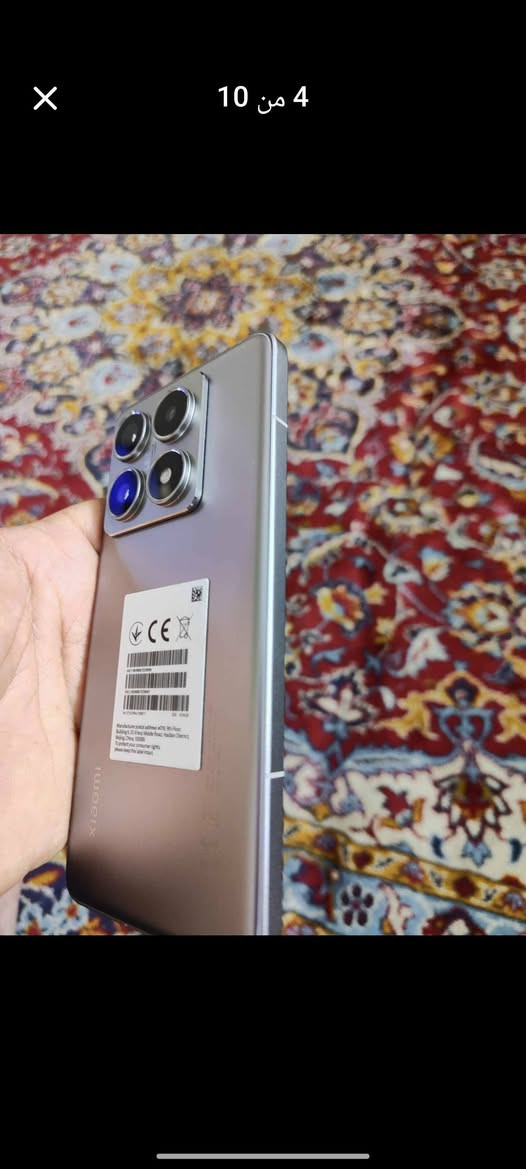 شاومي t14pro ذاكرة 1 تيرا بي طختين بسيطات موضح بالصور  باقي المواصفات معروفة . للبيع بسعر 525 او مراوس بموبايل ارخص حسب القناعة واخذ فرق


**إذا كنت صاحب هذا الإعلان وتريد حذفه لأي سبب، رجاءا أرسل رسالة إلى الدعم الفني**