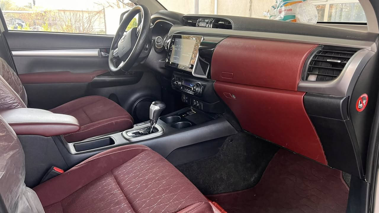 السلام عليكم : هايلوكس موديل 2022 ساز فور ويل عالي فول مواصفات معروفه مواصفات الساز محرك 2700 السياره كفاله عامه من كلشي حتى من الشخط كير محرك كفاله ماشيه 87الف سنويه جديده بسمنا السعر315 مكان السياره بغداد اليوسفيه
***********
***********
