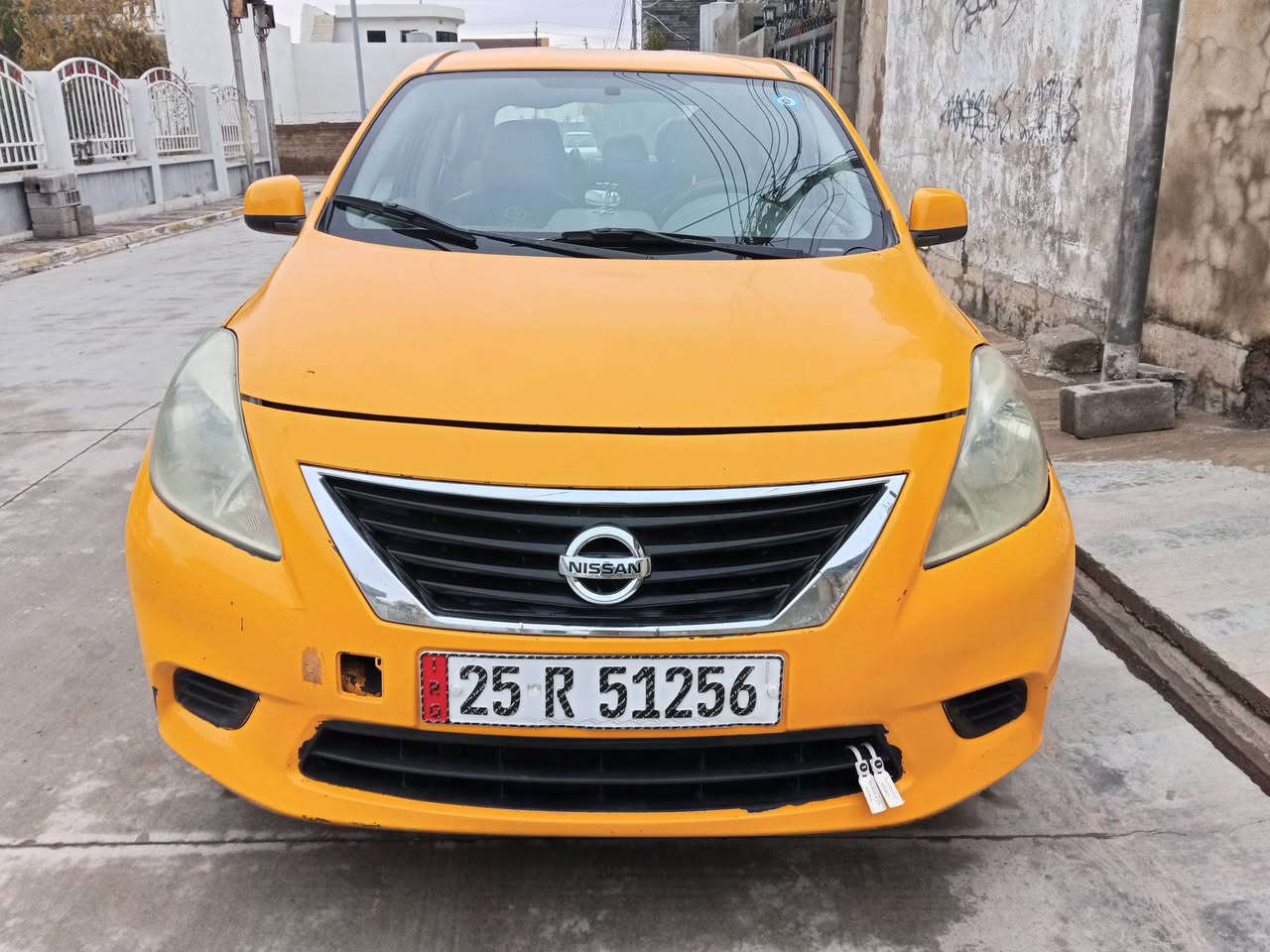 سلام عليکم
عندي سيارە للبیع نيسان ڤیرسا تاكسي رقم كركوك مودیل2014 سنويە جدید لحد سنە2030 بیه قطعتین بدون دواخل شرط التحویل وغرامە والنقابە مصفرە والسعر 95ورقە و بیە مجال تفاصیل اکثر علی الاتصل***********
