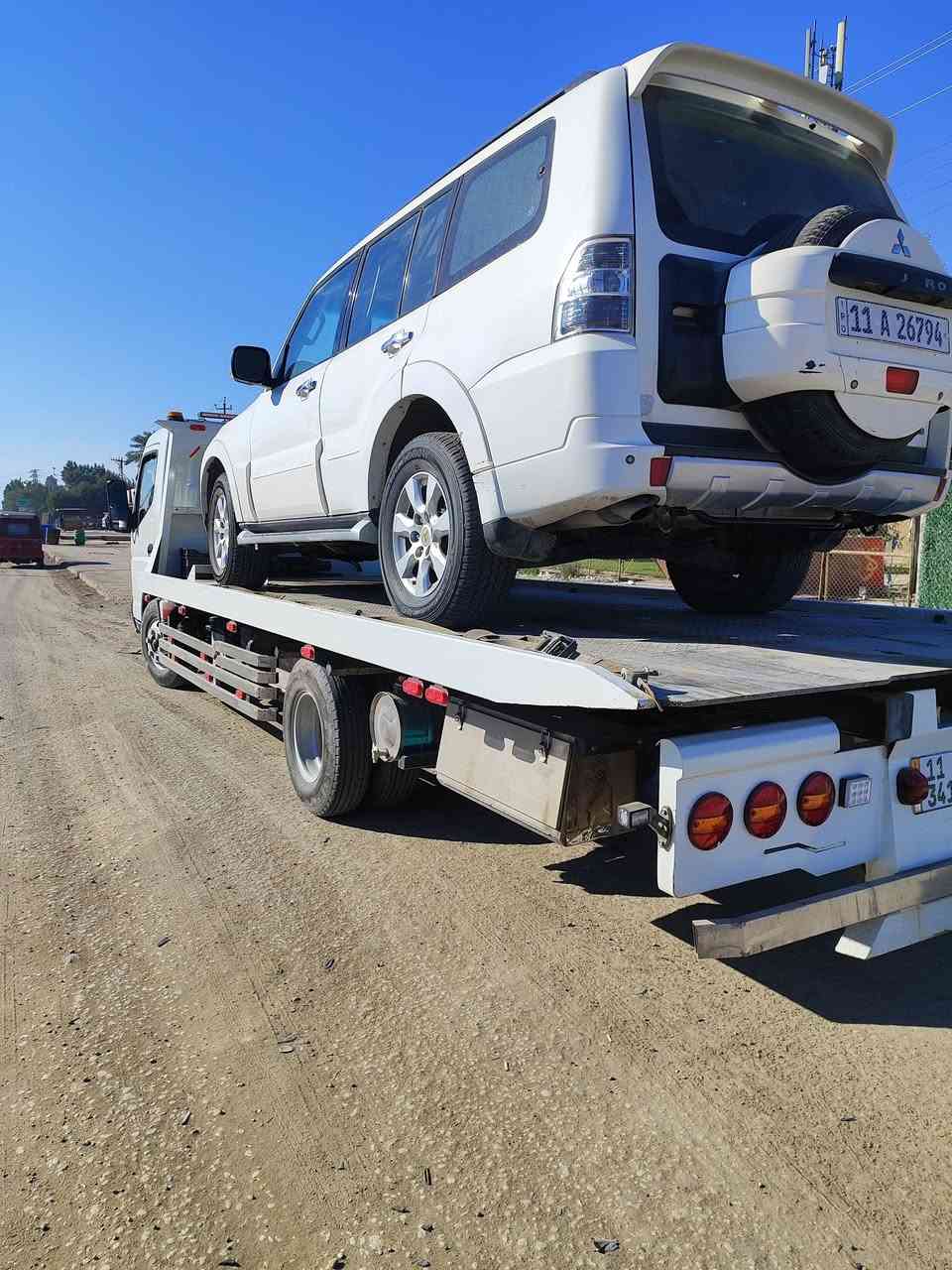 السلام عليكم أخوان الله يجفيكم شر الحوادث والعطلات كرين سطحي لنقل السيارات في بابل والى جميع المحافظات خدمه 24ساعة للاتصال *********** أو ***********
