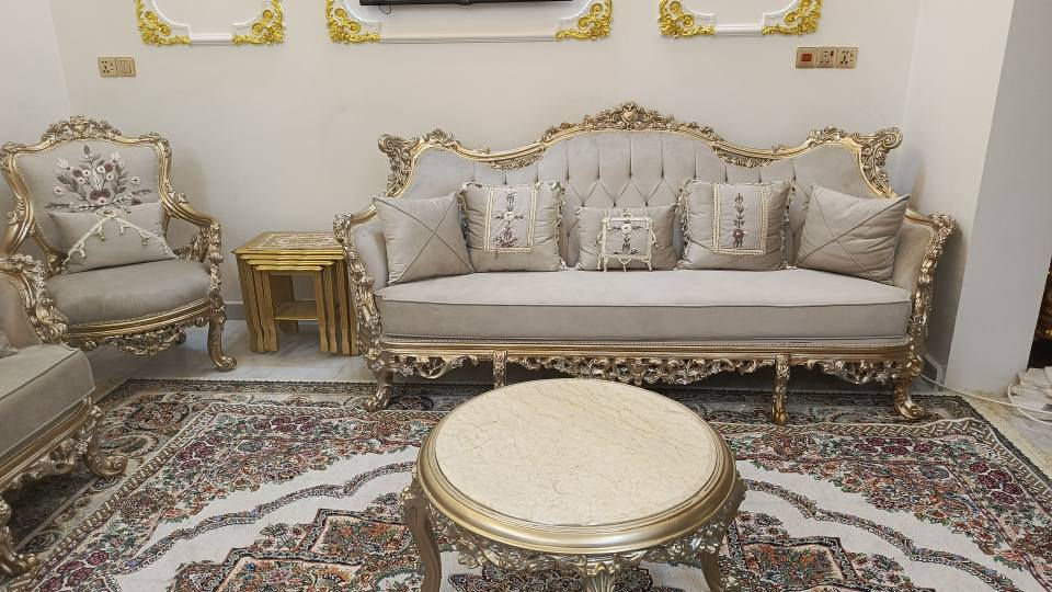 تخم مصري ملكي حجم الكبير
التخم 12 مقاعد 4+4+1+1+1+1
القنفة الكبيرة 240سم تكفي 4 نفرات
خشب زان بالكامل صبغ حراري منقوش باحتراف وتطريز يدوي
قماش قديفة سفنج سوفت
يعني قطع راقية متعوب عليها
مشتري بالجديد وجالسين مرات قليلة جدا
المكان كربلاء 
مع ميز وسطي مرمر طبيعي 
مع 14 كوشة تطريز يدوي
سعر التخم مليون و600 كربلاء, العراق


**إذا كنت صاحب هذا الإعلان وتريد حذفه لأي سبب، رجاءا أرسل رسالة إلى الدعم الفني**