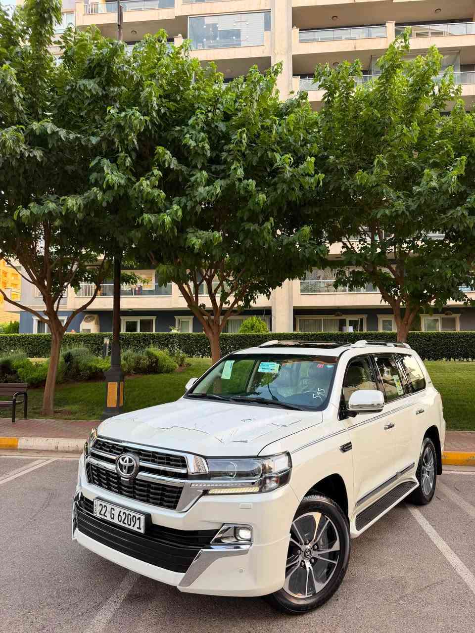 ‎تويتا لاند كروز GXR_ موديل _2021 _  . موصفات.فوول
شركةت ساس اصلي
‎محرك.(V6) 
‎بسم الله الرحمان الرحيم

‎ملاحظه رجائن سياره (بدون مراوس)🖐🏼

‎تويتا لاند كروز موديل (2021)  
‎🔶سياره مواصفات GXR.
‎🔶سياره (V6) سلندر
‎🔶سياره كفاله عامه دعاميه لي دعاميه 
‎بدون صبغ +بدون شخت + بدون حالوب 
‎بدون رمل  _ بدون حصوه+حتا دعاميات 
 
‎🔶سياره ماشيه (50) الف كيلو فقط حقيقي
‎🔶٤ اطارات و ويل جديد حلو بدوناي نقص 
‎🔶سياره مواصفات (GXR ) ماشاالله حالو 

‎🔶محرك + گير كل بشرت مامفتوح 
‎بدون صوت + بدون دخان 
كل خراز بلادى موجود
‎🔶( . مواصفات) 

‎( صلايت + سلاجه  
‎كوشنات كهرباي ٣ دگم _ حاساس خلفي و امامي_ بصمه + كاميرا بلايت + ٨ ارباگ +  كيج لكزز+ لايتات زينون+ +داغل بيجى+دابل اكسل + سندوق شفط بلادى+ ٣ شاشات بلادى+ شحن موبايل)

‎🔶تحويل بشرت مباشر حول كل جديد

‎🔶مكان سياره سليمانيه 
🔶 ***********
‎🔶سعر (558)ورقه Singapore
