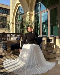 فستان • شيفون مبطن • مقاسات ٣٨-٤٨