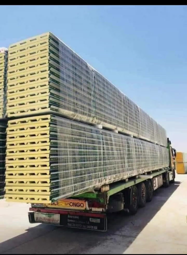 بسم الله الرحمان الرحيم
تم اليوم وصول كميات كبيرة من السندويج الجديد 
وتم ايضن وصول كميات كبيرة من السندويج المستخدم 

تنويه هام واشتري جميع انواع السندويج المستخدم الجبلونات والحقول السقايف يوجد كادر تفصيخ بس 
تصل والباقي علينا والمحافظات حسب الاتفاق تنويه 📌 

يوجد  كافة أنواع الحديد الصناعي الجديد والمستخدم 
يوجد سندويج ابو العشرة سانتيم جديد ومستخدم و
ضد الحريق تواصل مع ***********
