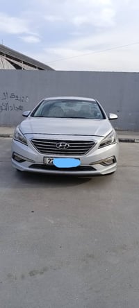 سوناتا للبيع  موديل 2015 شكل ال 17  امريكي حادثهه حافه البنيد فقط  صور...