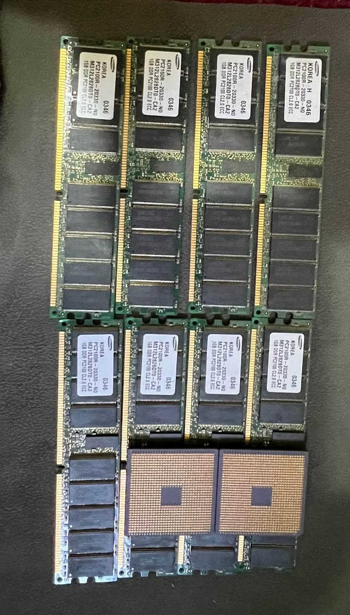 معالجات اثنين ورامات عدد 8 للبيع 
إذا ماتعرفهم ومايفدوك اعگب المنشور 
السعر ٦٠  ألف لايوجد توصيل بغداد, العراق


**إذا كنت صاحب هذا الإعلان وتريد حذفه لأي سبب، رجاءا أرسل رسالة إلى الدعم الفني**