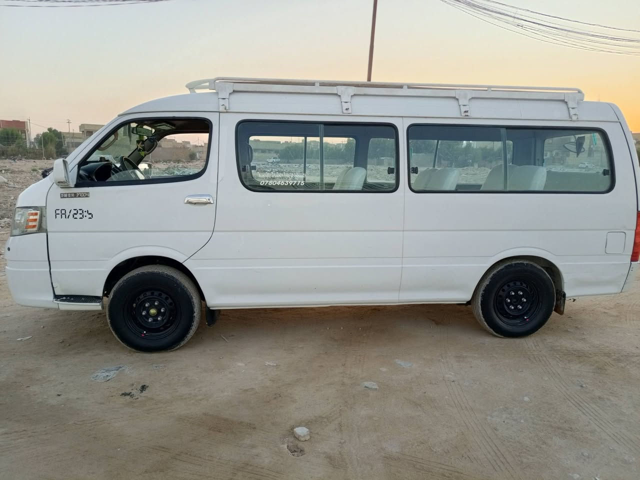 السلام عليكم من رخصت مدير الكروب جنبي H1حرةموديل 14للبيع مكفولة عدةباردبل ذيل وطخة بلجنطة السيارة خيرمن الله دوشمة جديدة كشنات وكاعية شاشة تاب ماعدة المصطرة مال الرابع اشاير ودكم التبريد عاطلة سيارة جاهزة وخير من الله خطهة كوفة نجف خط وبحث مصفرة هية السيارة بلنجف السعر 85بيهامجال شي قليل***********
