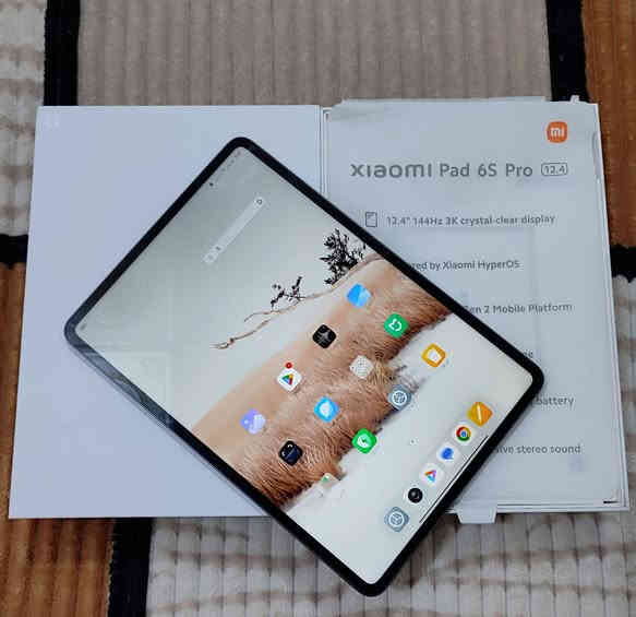 شاومي باد 6 اس برو  

مواصفات الباد : 
1. معالج snapdragon Gen2 
2. كاميرا بدقة 50 ميغا بكسل
3. شاشة بحجم 12.4 بتردد 144 هيرتز 📱
4. شاحن بقدرة 120W مع بطارية 🔋 بقيمة 10.000 ملي ام 
5. ذاكرة ورام 512-24
استعمال قليل ايام جهاز اخو جديد 
السعر 570 قفل
مكاني نجف ***********
