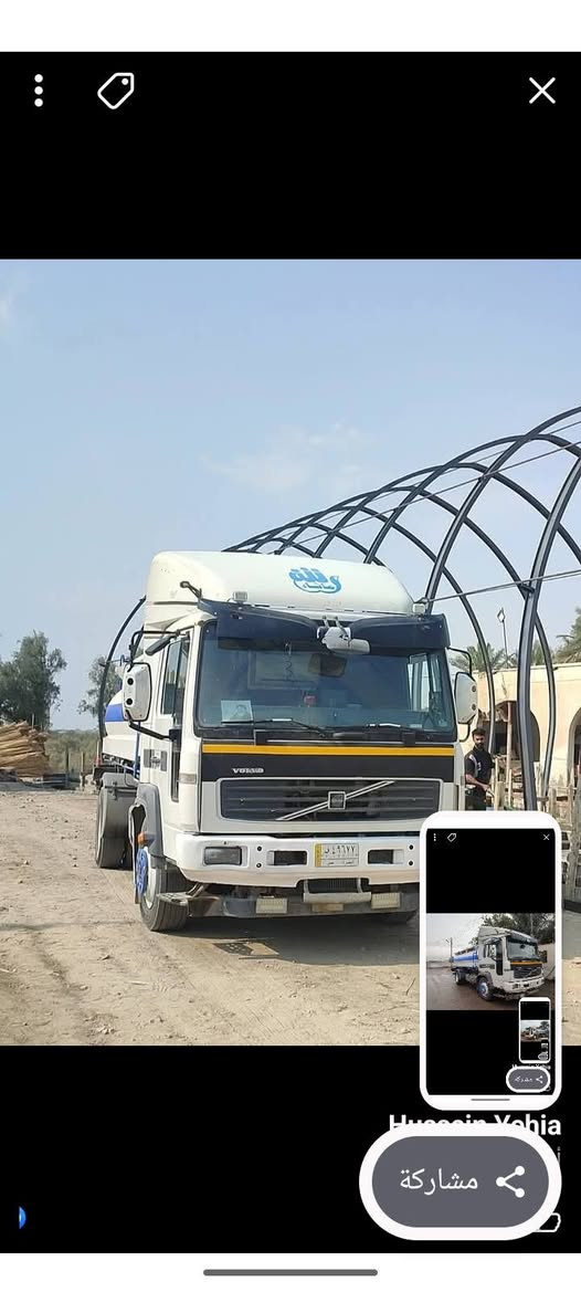 فالفو f220 مديل 2004 بم ونوزل حموله 10 تانكي حديد
145 وبيه مجال 
***********
‏‪0772 313 9403‬‏
