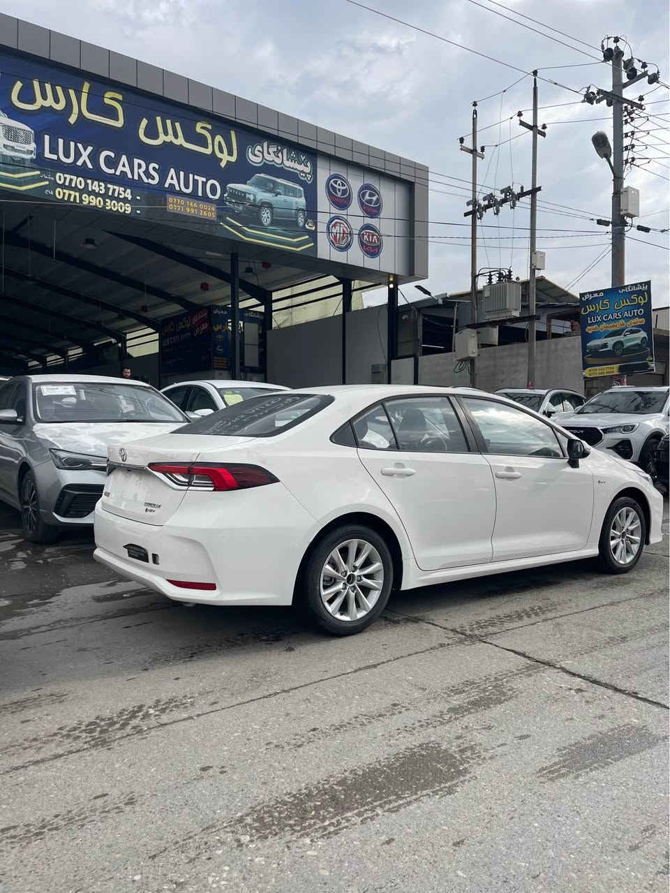 کرۆلا مۆسێل ٢٠٢٥ مانگی ١١ شکڵ خلیجی سفرکلم فوول مواسە فات HEV کامل ئە شیا عدد به رده سته سه ياره ي ناو كۆنتێنە ر لە سلێمانیم *********** السليمانية, العراق
