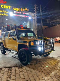 HUMMER H3  بدون صبغ موديل 2007 رقم بغداد مميز  ولون مميز منظومة غاز  ت...