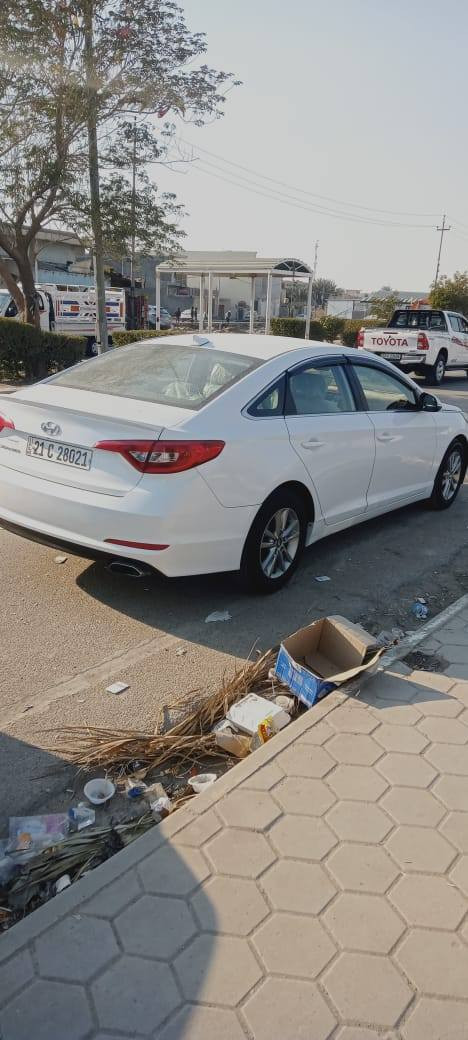 سلام عليكم سوناته امريكيه  موديل 17 رقم سليمانه بسمي سياره جديده بمعنا الكلمه صور الحادث مرفوق بل منشور  سعر 128 عنوان واسط نعمانيه رقم الهاتف ***********
