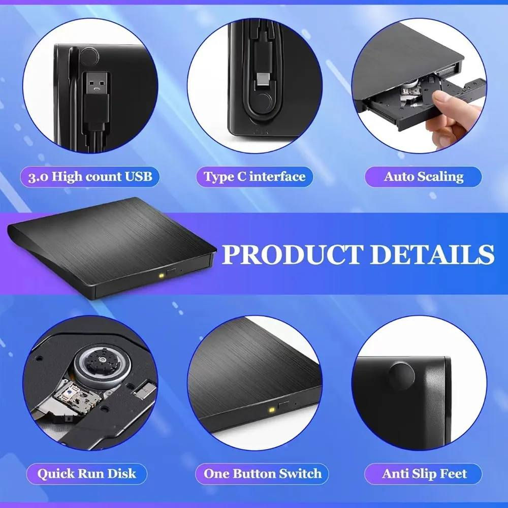 💿 مشغل أقراص خارجي USB 3.0 + Type-C للابتوب والكمبيوتر
السعر 10,000 دينار فقط 🔥

⚡ توصيل وتشغيل مباشر: يعمل فورًا بدون تعريفات أو مصدر طاقة خارجي
🔌 يدعم USB 3.0 وType-C: متوافق مع أغلب أجهزة اللابتوب الحديثة
🚀 نقل بيانات سريع: سرعة نقل تصل إلى 5Gbps لتشغيل ونسخ الملفات بسلاسة
💿 قراءة ونسخ الأقراص: تشغيل أفلام DVD ونسخ وحرق الأقراص بسهولة
🎵 أداء ثابت بدون تقطيع: مثالي للموسيقى والأفلام وتثبيت البرامج والأنظمة
🛡️ تقنية تصحيح الأخطاء: نقل بيانات أكثر استقرارًا ودقة
💻 توافق واسع: يدعم Windows وMac OS وLinux
🎮 استخدامات متعددة: مناسب للألعاب القديمة وتثبيت البرامج وحفظ البيانات
🎒 تصميم خفيف ومحمول: سهل الحمل والاستخدام في المنزل أو العمل


**إذا كنت صاحب هذا الإعلان وتريد حذفه لأي سبب، رجاءا أرسل رسالة إلى الدعم الفني**