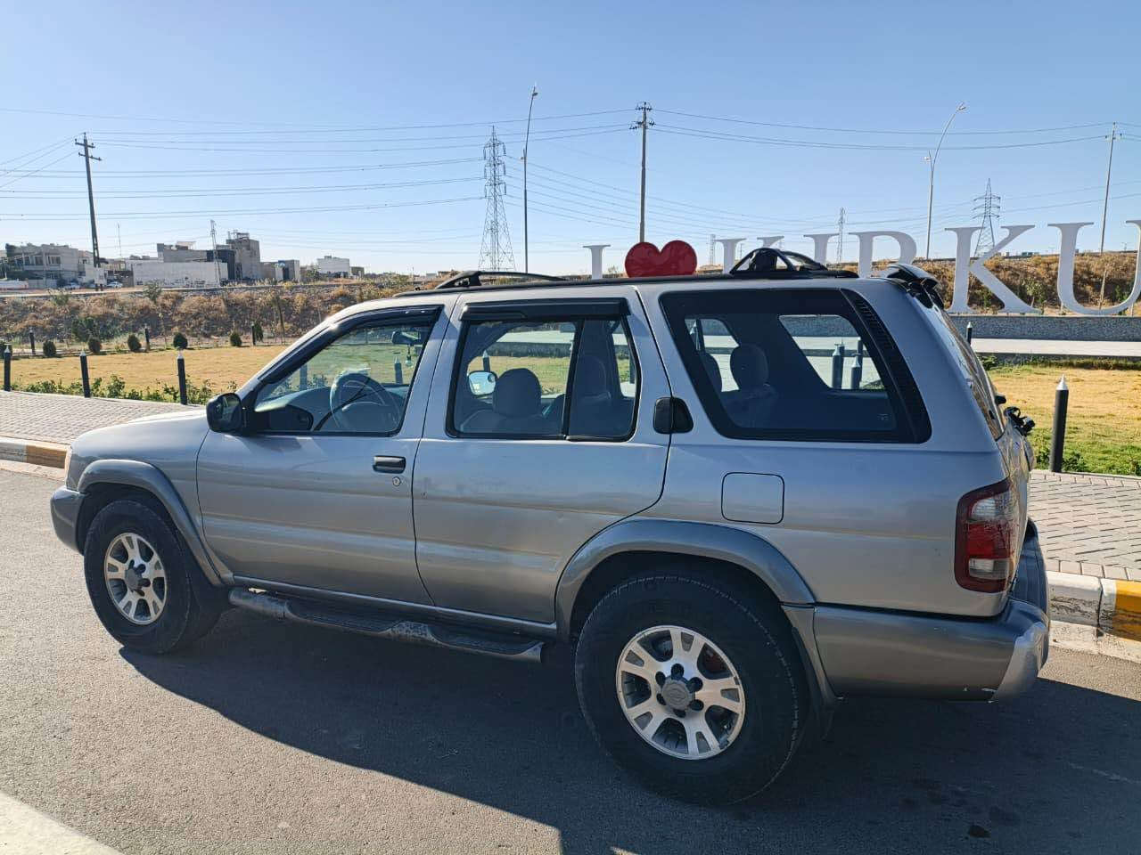 نيسان باثفدر 2001 4x4
تبريد دبل اكسل سلايت كشن هيتر كشن كهربائي بيهه صبغ بونيد و جاملغات امامي لجماليه فقط
صندوق صبغ معجون بدون دواخل و  بيه معجون ربع باب وربع جاملخ قليل موضحه بصوره سعر 78 بيها مجال مكان السياره كركوك
*********** كركوك, العراق
