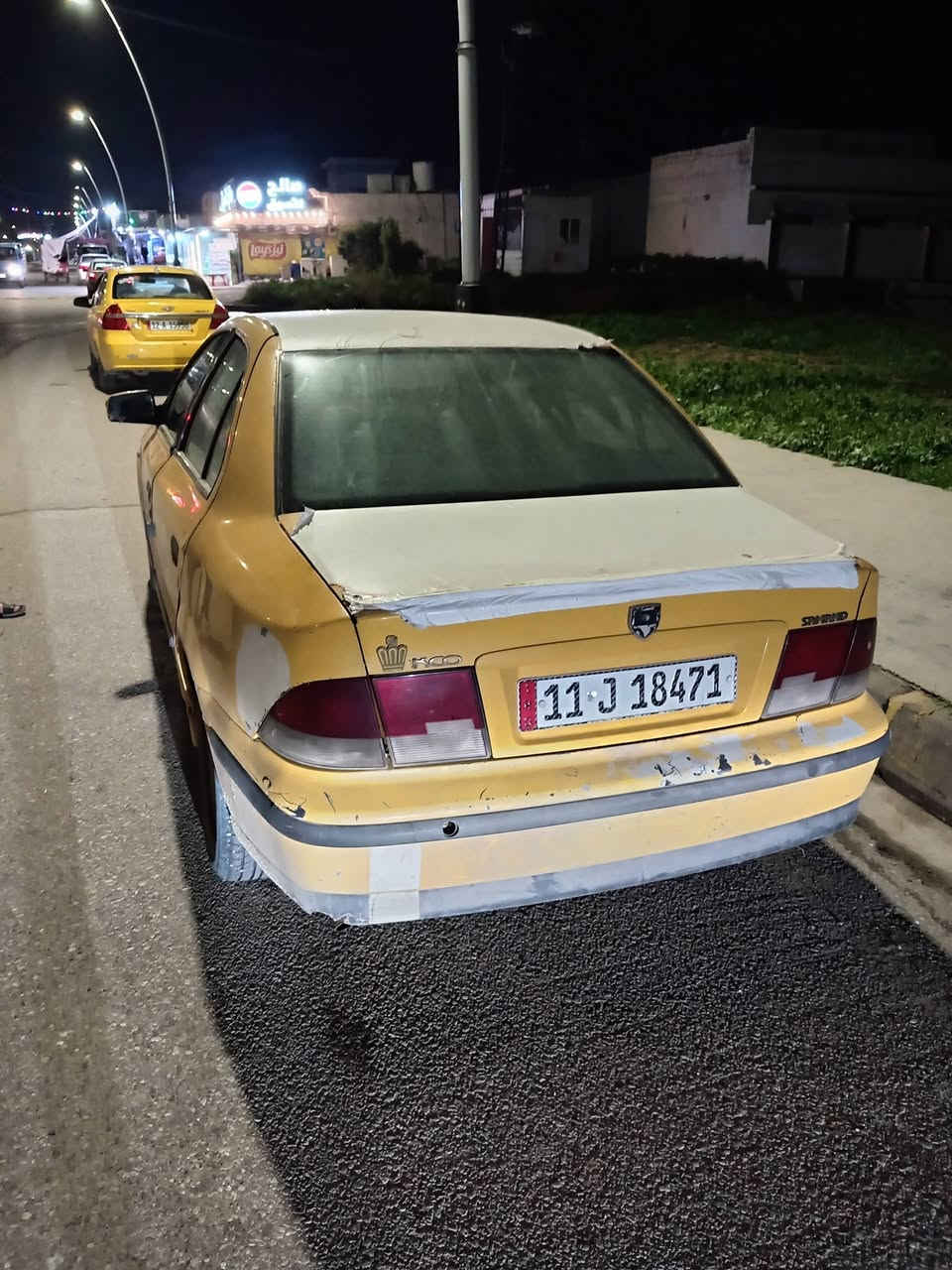 سيارة سمند 2010تكسي للبيع السعر 28 وبيها مجال السيارة منضومه غاز 60لتر كابون جديد هزه جديده شرط تكتاب معه الشرعي وترهم مراوس حسب القناعه 
***********
