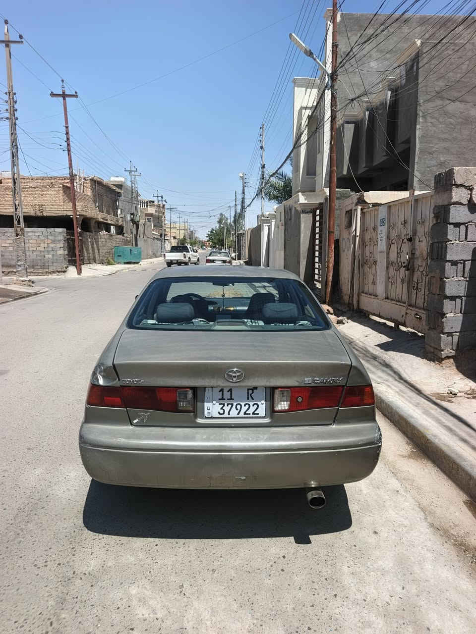 سلام وعليكم كامري ٢٠٠١ للبيع مصبوغه عام جماليه فقط وارد امريكي بدون ضرر محرك جديد كير جديد سياره شركه صبغ بي جراد شويه سياره حلوه مال جناي محرك ٤ ستلتنر رقم بغداد بسمي صدر جديد مكان السياره الفلوجه 
‏‪***********‬‏
