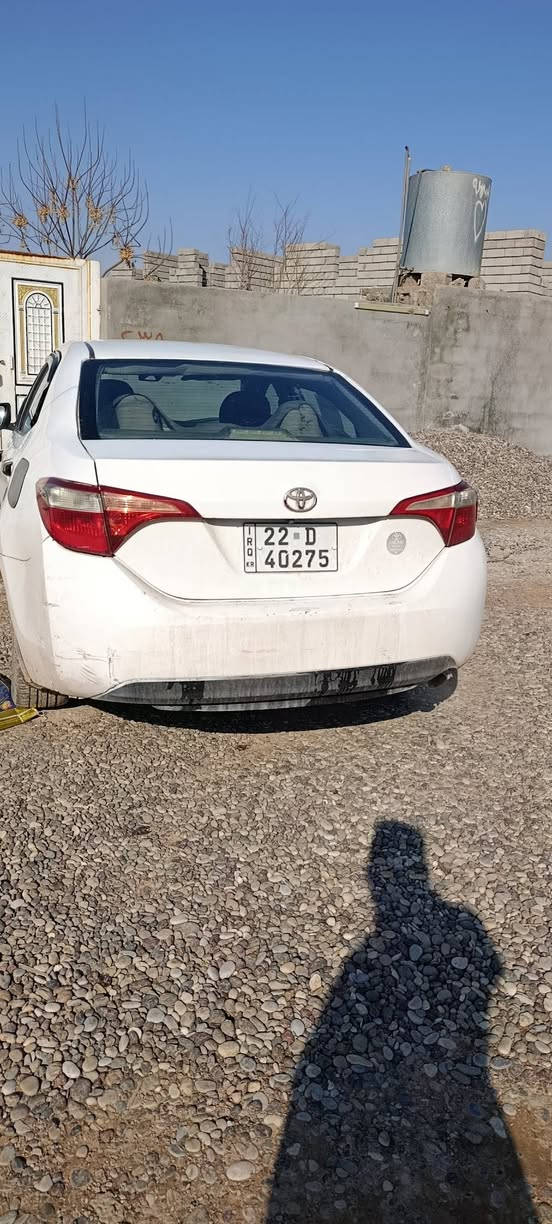 بسعر 92 ورقه قفل $
كورلا 2015 امريكي محرك 18 سياره تاكيه ع صفحه السكن وصبغ عام بيها معجون بدون داخل
 إتصال فقط 
‏‪***********‬‏
