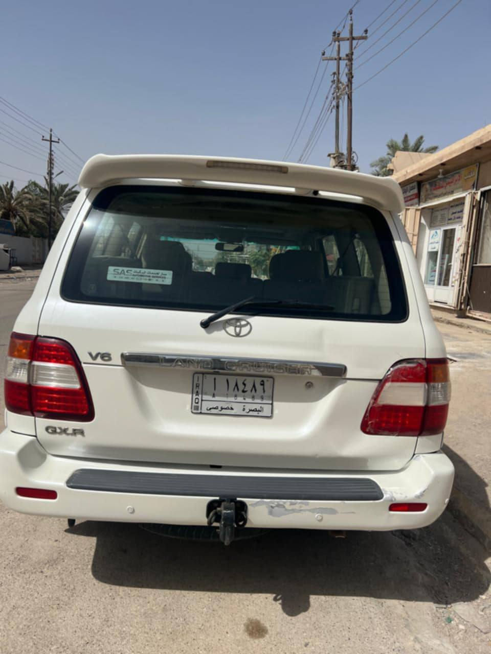 اللهم صل على محمد وال محمد
للبيع لاندكروزر مونيكا (2007) فول مواصفات  1/1 لمتد 
وعلى وضع الشركة 
مكفولة كفالة عامة
من النوادر على النظافة 
كير و محرك و كهربائيات الطخم الامامي و الخلفي و التايرات كلها بشرط 
رقم بصره جديد سنوية و هزة كلها جديد 
السيارة بأسمنة
السعر 180
مكان السيارة ناصرية
للاستفسار ***********
