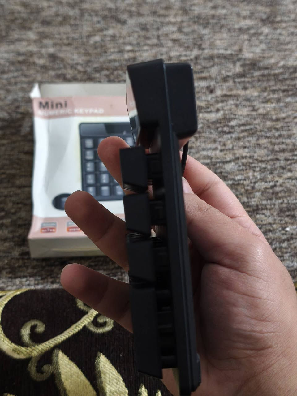 ميني كيبورد للرقام USB سعر 20 مع توصيل وبي مجال بصيط


**إذا كنت صاحب هذا الإعلان وتريد حذفه لأي سبب، رجاءا أرسل رسالة إلى الدعم الفني**