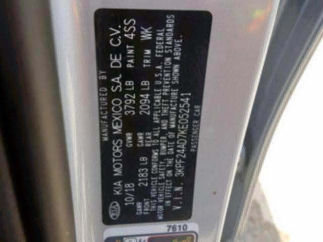 سلام عليكم كيا فورتي موديل 2019ماشيه ٨٥ حادثه امريكيه شويه من البنيد وجاملغ مبادلات بدون دواخل وبيها قطع صبع بلعراق أثر شخوط كير مكينه تبريد صدر كله مكفول مكان الكاظميه السعر ١١٣ وبيها مجال ***********
